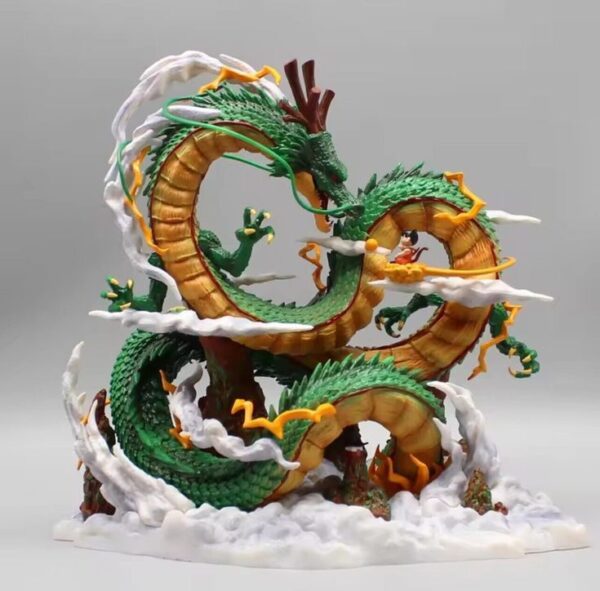Premium Shenron With Goku Action Figure (22.5cm)