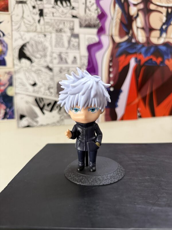 Gojo Six Eye HandShake Chibi Figure (10cm)