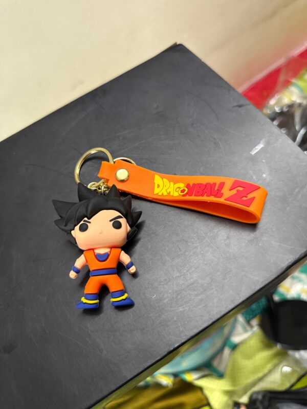 Goku Rubber Keychain