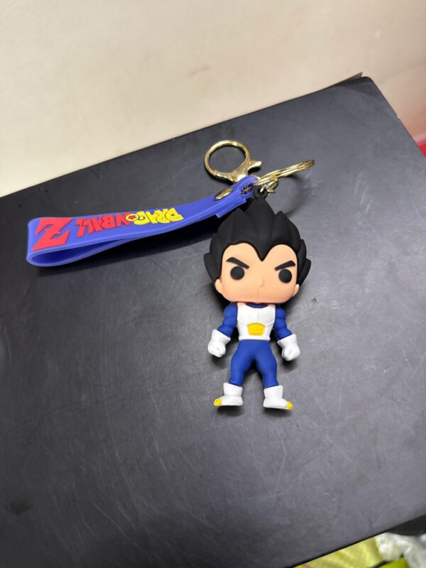 Vegeta Rubber Keychain